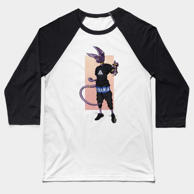 Whats a King to a God Baseball T-Shirt by UnforgottenKai